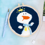 Embroidery diy, hand-embroidered material package, cross-stitch gift transparent, simple, hand-made beginner suit