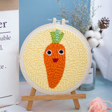 Embroidery diy, hand-embroidered material package, cross-stitch gift transparent, simple, hand-made beginner suit